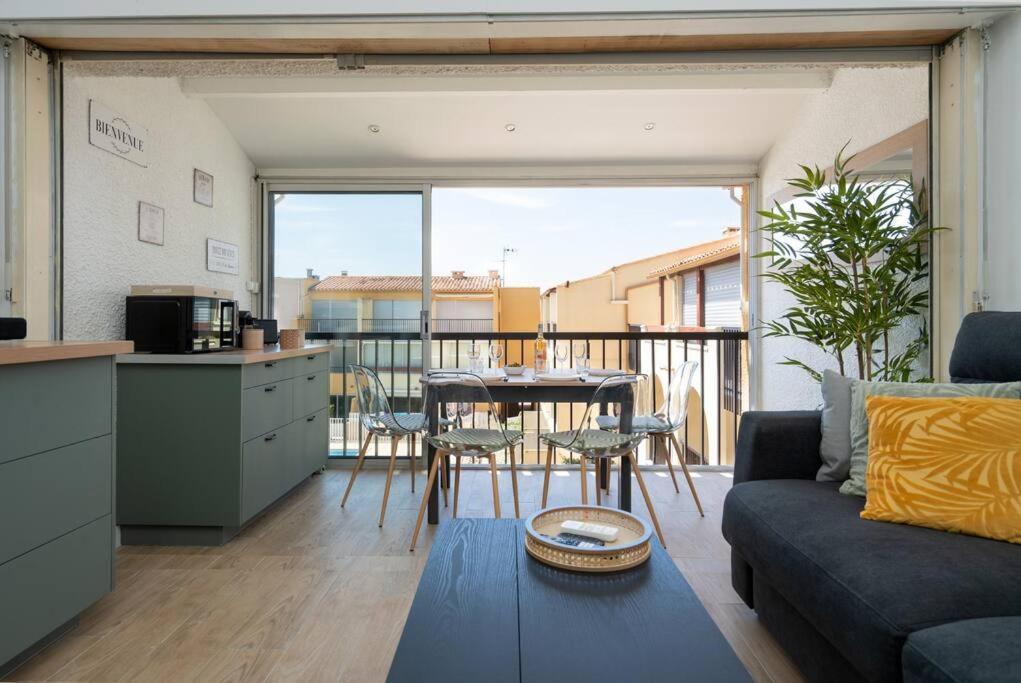Appartement 5 Personnes Vue Mer Agde Esterno foto