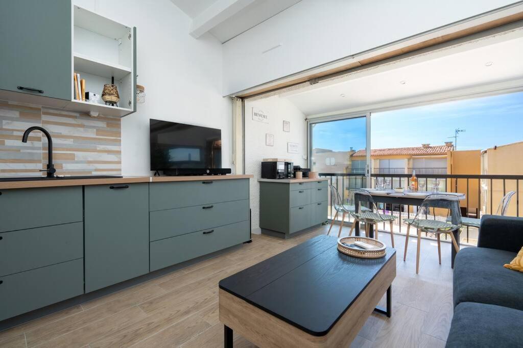 Appartement 5 Personnes Vue Mer Agde Esterno foto