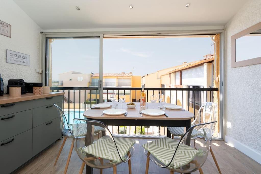 Appartement 5 Personnes Vue Mer Agde Esterno foto
