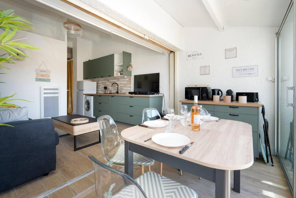 Appartement 5 Personnes Vue Mer Agde Esterno foto